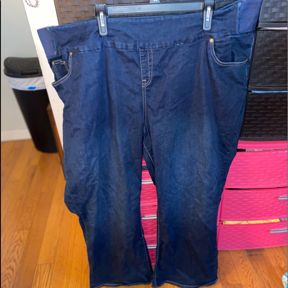 Woman within jeans